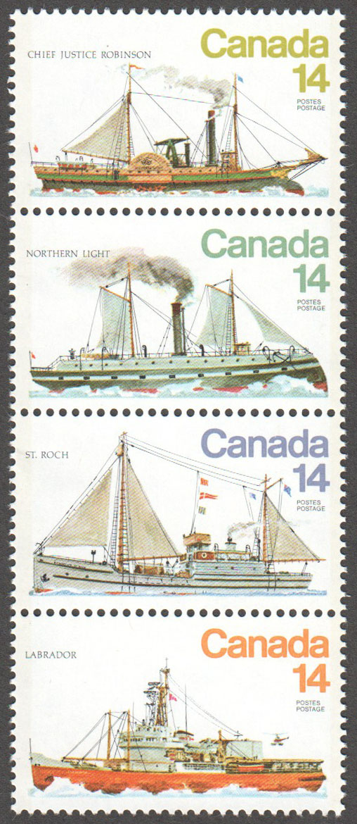 Canada Scott 779a MNH Strip (A5-13) - Click Image to Close